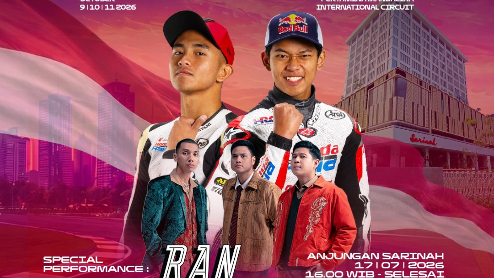 Meet & Greet Local Heroes Indonesia Hadirkan Mario Aji dan Veda Ega di Jakarta