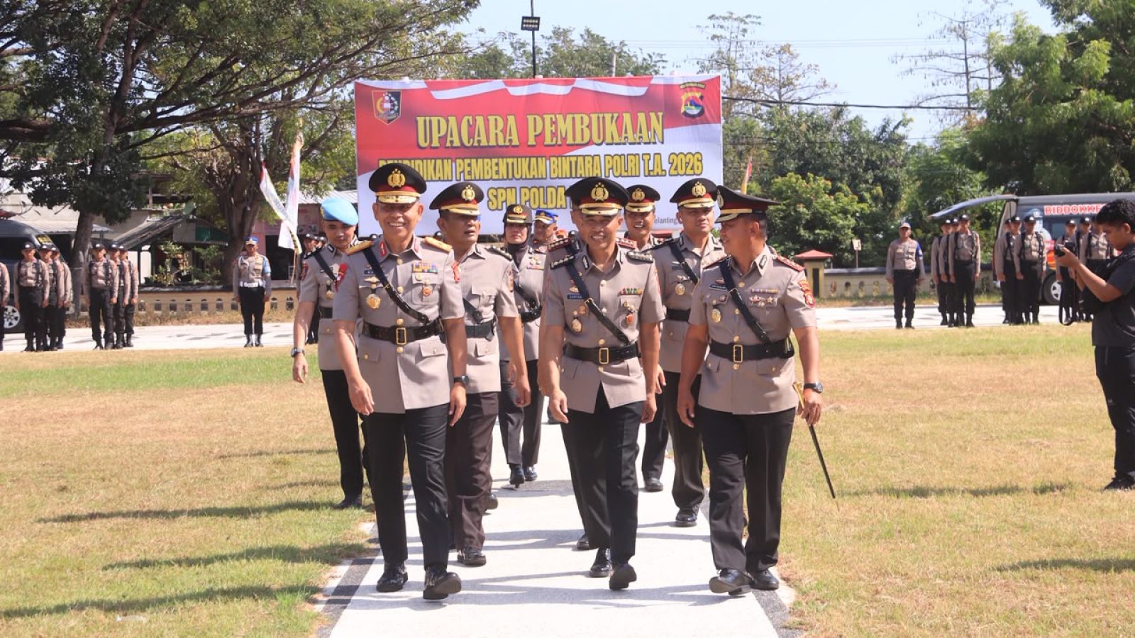 Sebanyak 4.792 Calon Bintara Memulai Perjalanan Jadi Insan Bhayangkara