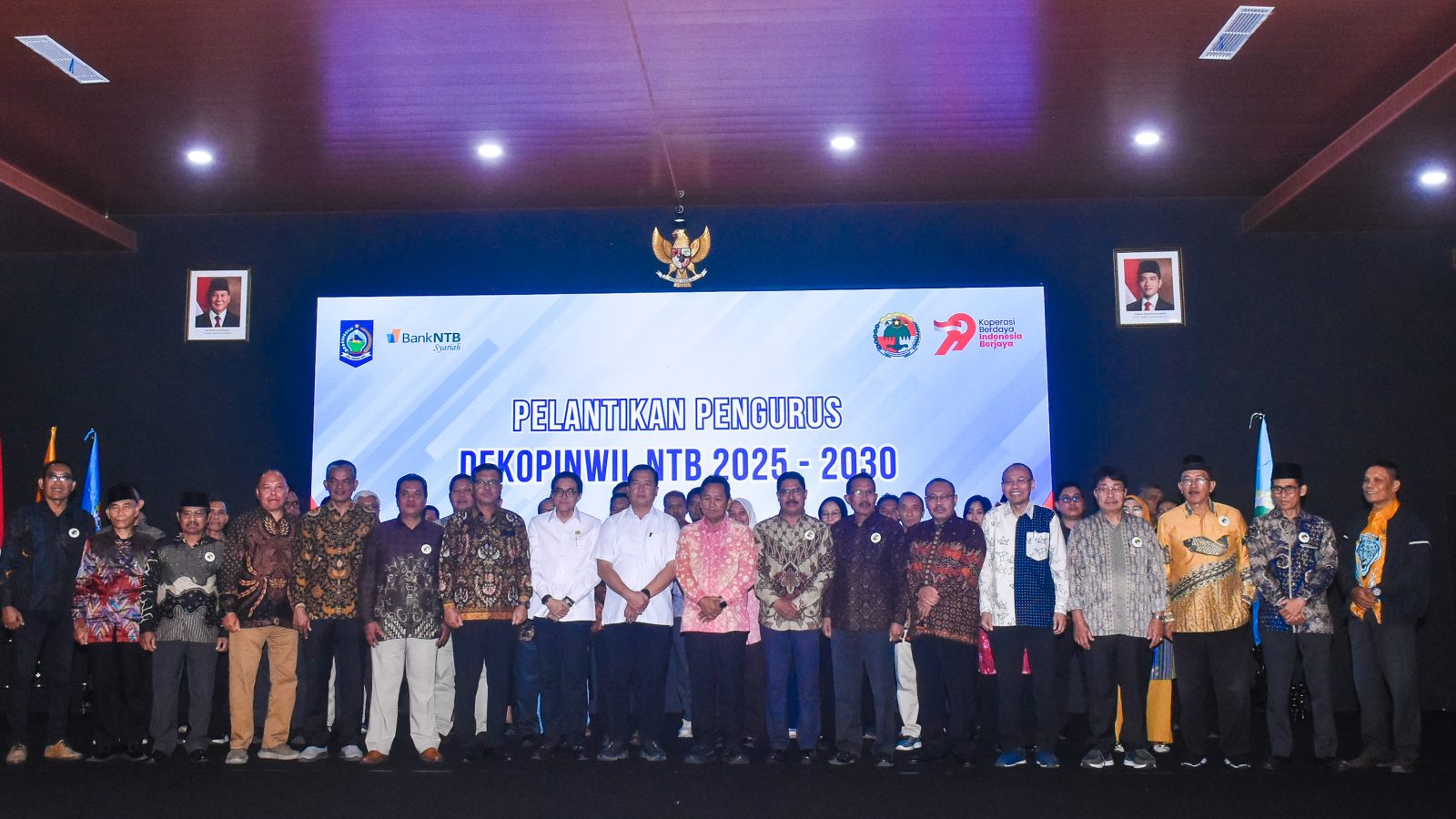 Gubernur NTB Titip Dua Tugas Besar Pengurus Dekopinwil NTB