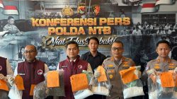 Polda NTB Bongkar 61 Kasus Narkoba dalam Sebulan