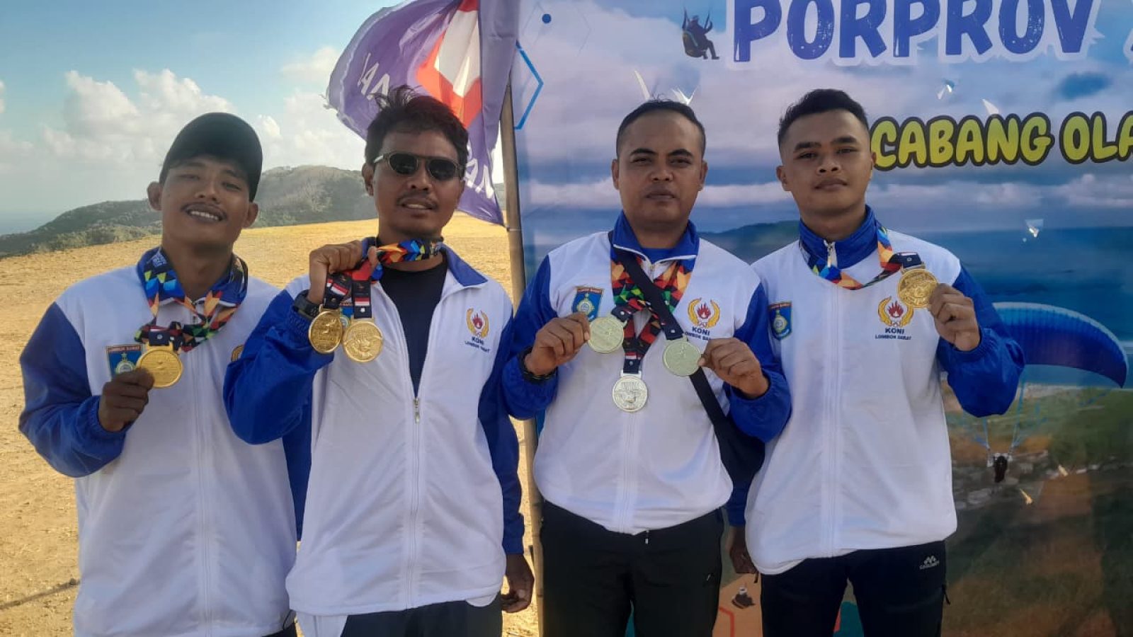 Personel Ditpolairud Polda NTB Raih Medali Emas pada Porprov NTB 2026