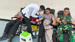 Personel Detasemen Gegana Polda NTB Sumbang Darah, Wujud Sinergi untuk Kemanusiaan
