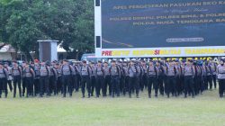 Ratusan Personel BKO Diberangkatkan, Kapolda NTB: Hadirkan Rasa Aman 