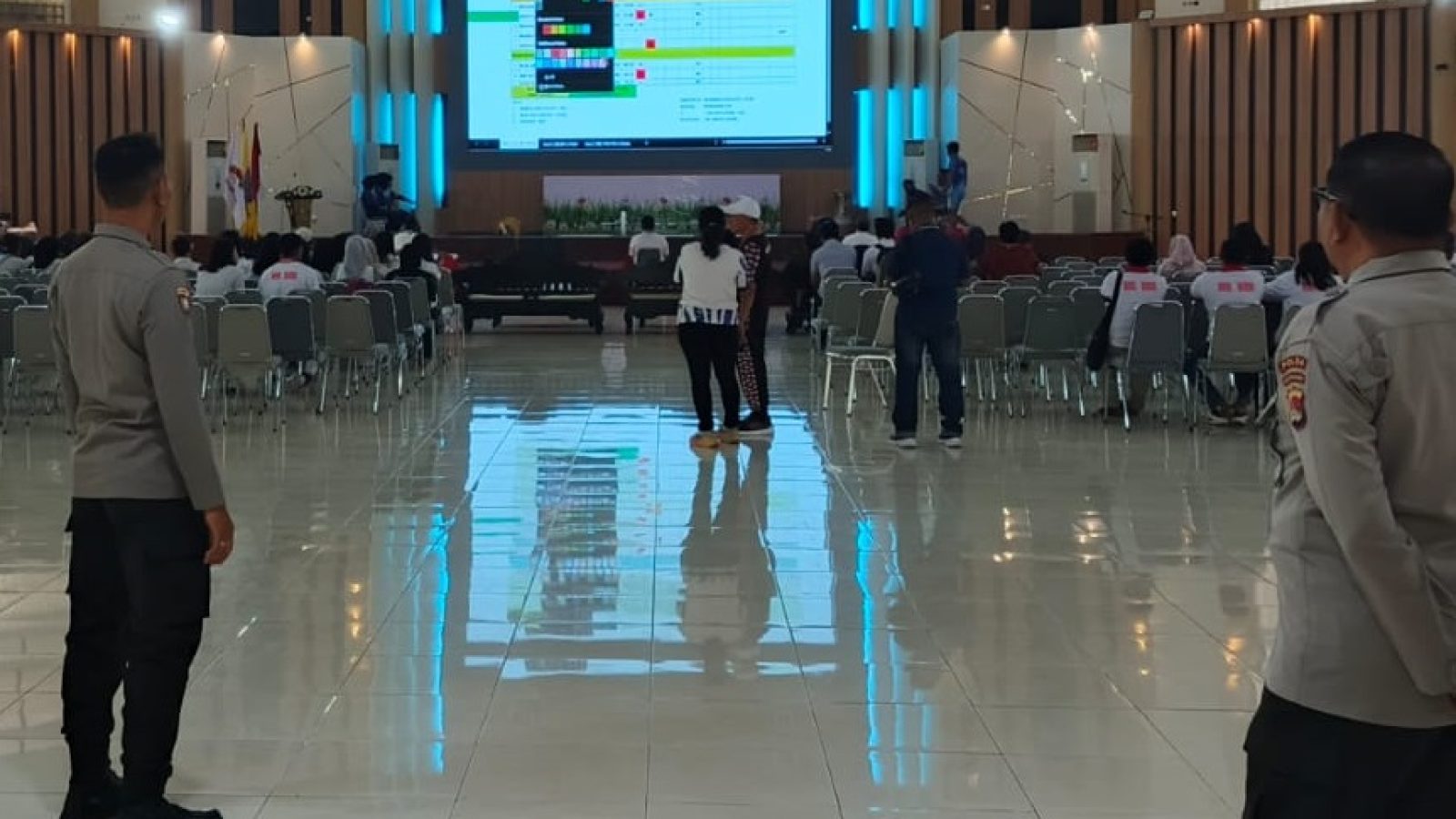Polda NTB Kawal Pertandingan Angkat Besi Porprov XII NTB