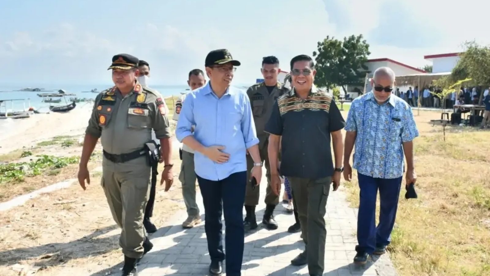 Tiga Menteri Kunker ke Lotim, Komitmen Sejahterakan Petani