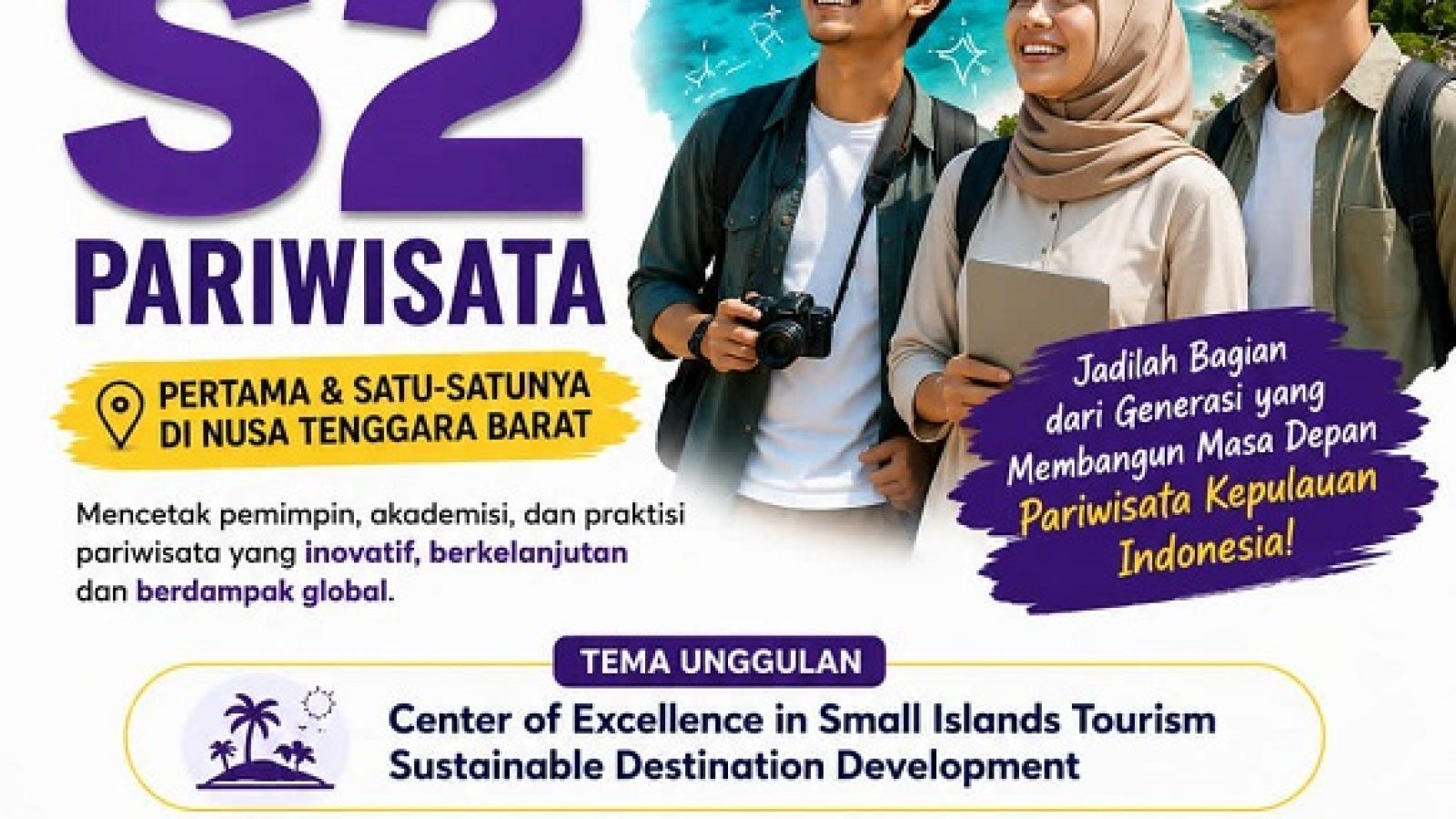 S2 Pariwisata Dibuka STP Mataram
