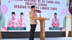 Bupati Warisin Lepas 80 Kontingen Jamnas XII Kwartir Cabang Lombok Timur