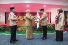 Wagub Lepas Kwarda Pramuka NTB Jadi Duta Daerah di Jamnas XII