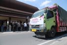 HUT RI Ke-81, Kapolda NTB Lepas 8 Truk Bantuan untuk Korban Gempa NTT