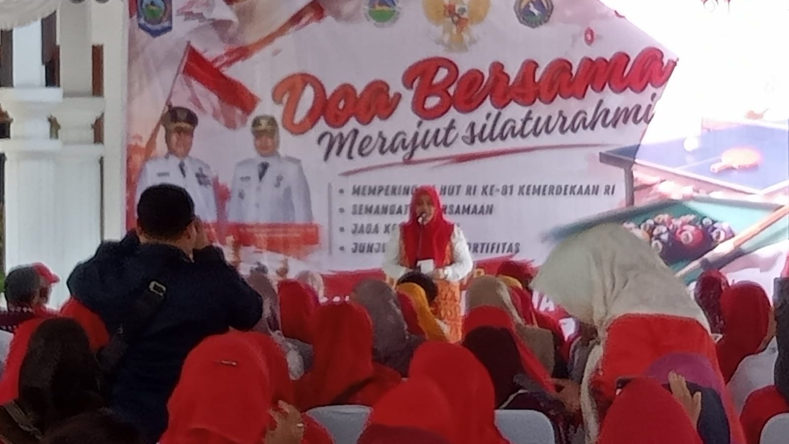 Gema HUT 81 RI RKBD Lombok Bersama Wagub, Empati Duka Musibah NTT