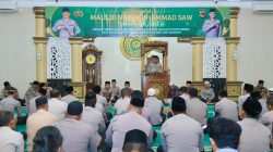 Maulid Nabi  Kapolda Ajak Jajaran Teladani Akhlak Rasulullah