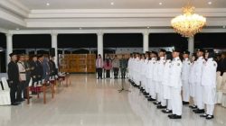 Sebanyak 32 Anggota Paskibraka Lombok Timur Dikukuhkan