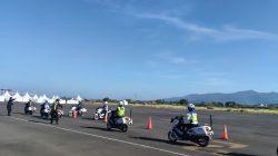 Jelang MotoGP, Polwan  Dilatih Kuasai Moge
