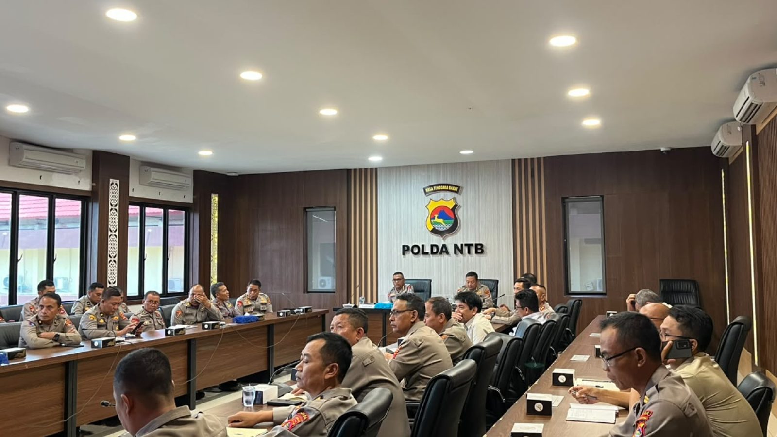Polda NTB Bikin Skema Pengamanan MotoGP Mandalika Usai Rakor Bareng Mabes Polri