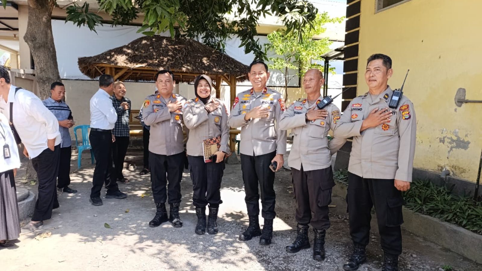 Pemolisian Masyarakat Berlangsung di Tanjung Karang Permai