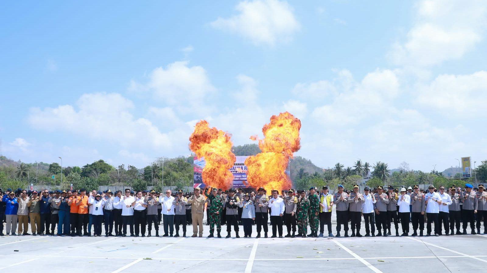 MotoGP Mandalika 2026, Polda NTB Gelar Simulasi Pengamanan dan Kontinjensi