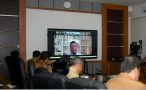 Pastikan Komien Perbaikan Tata Kelola Pemerintahan, Pemkab Lotim Virtual Meeting KPK