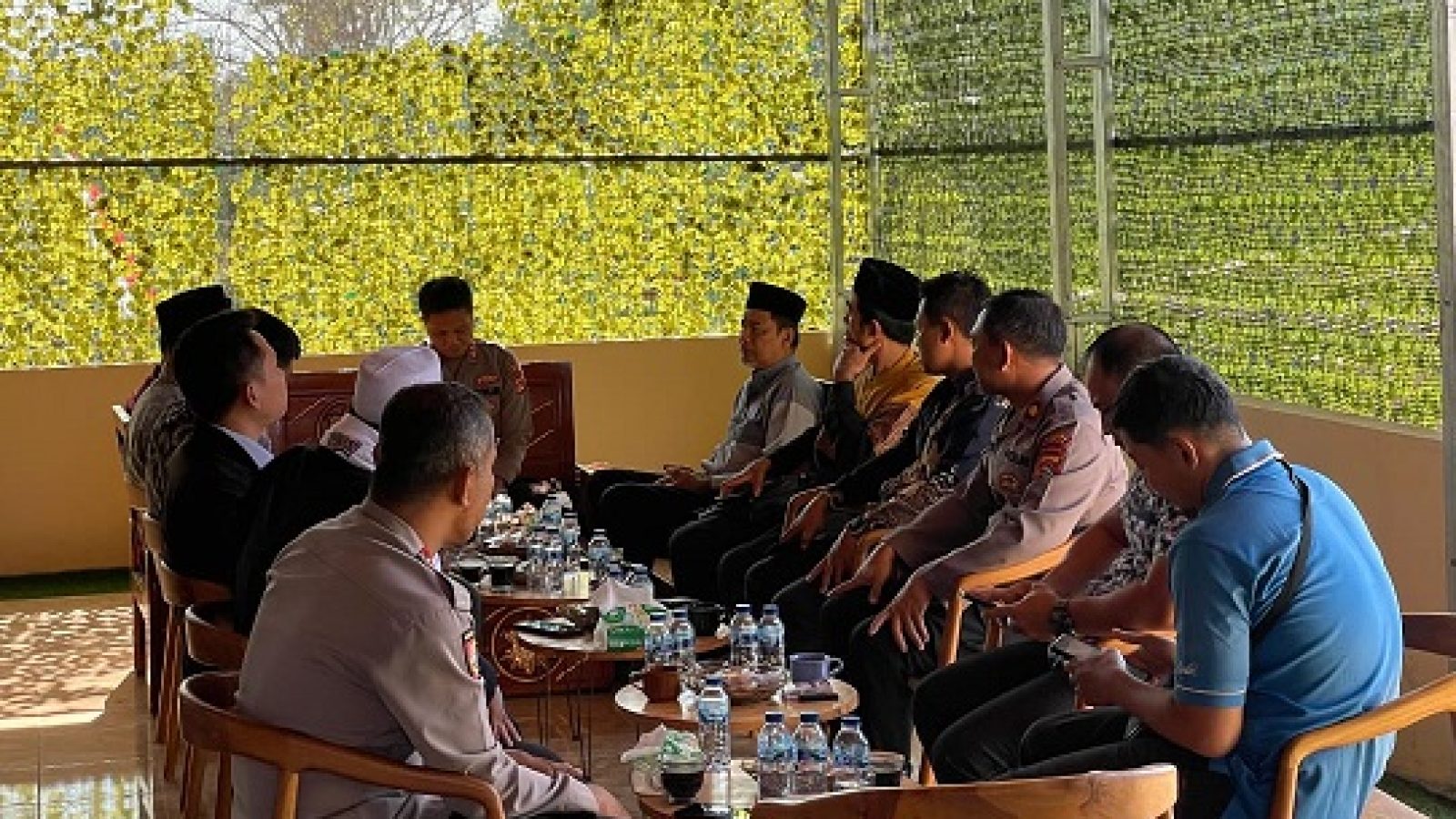 Kapolres Lombok Utara Perkuat Sinergi dengan Forum Pesantren 
