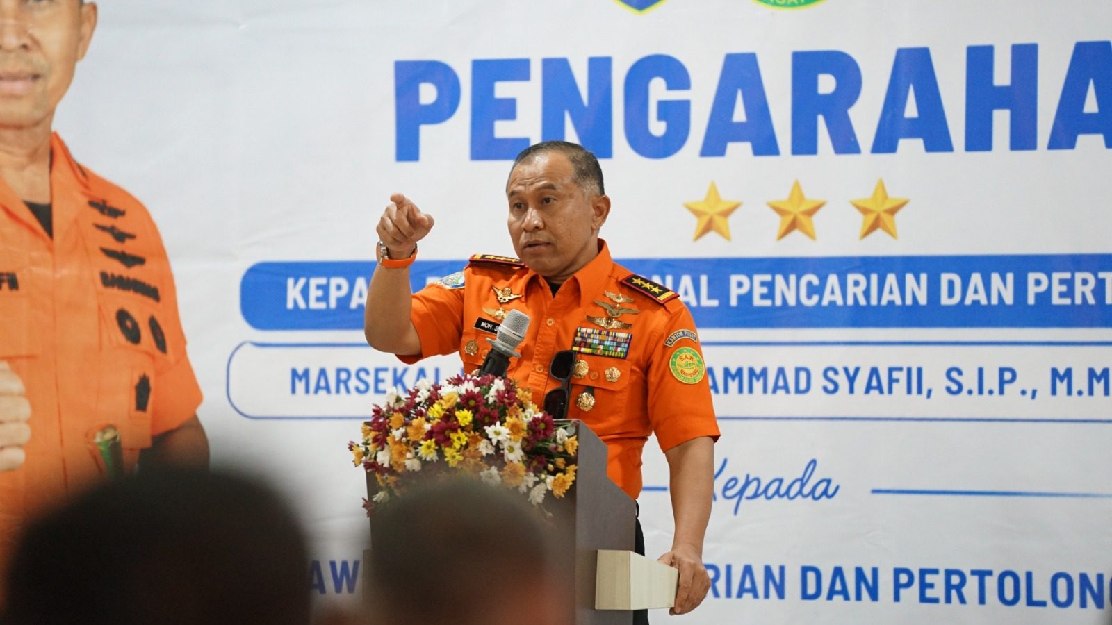Kabasarnas Tekankan Kesiapsiagaan dan Profesionalisme Personel di Kantor SAR Mataram