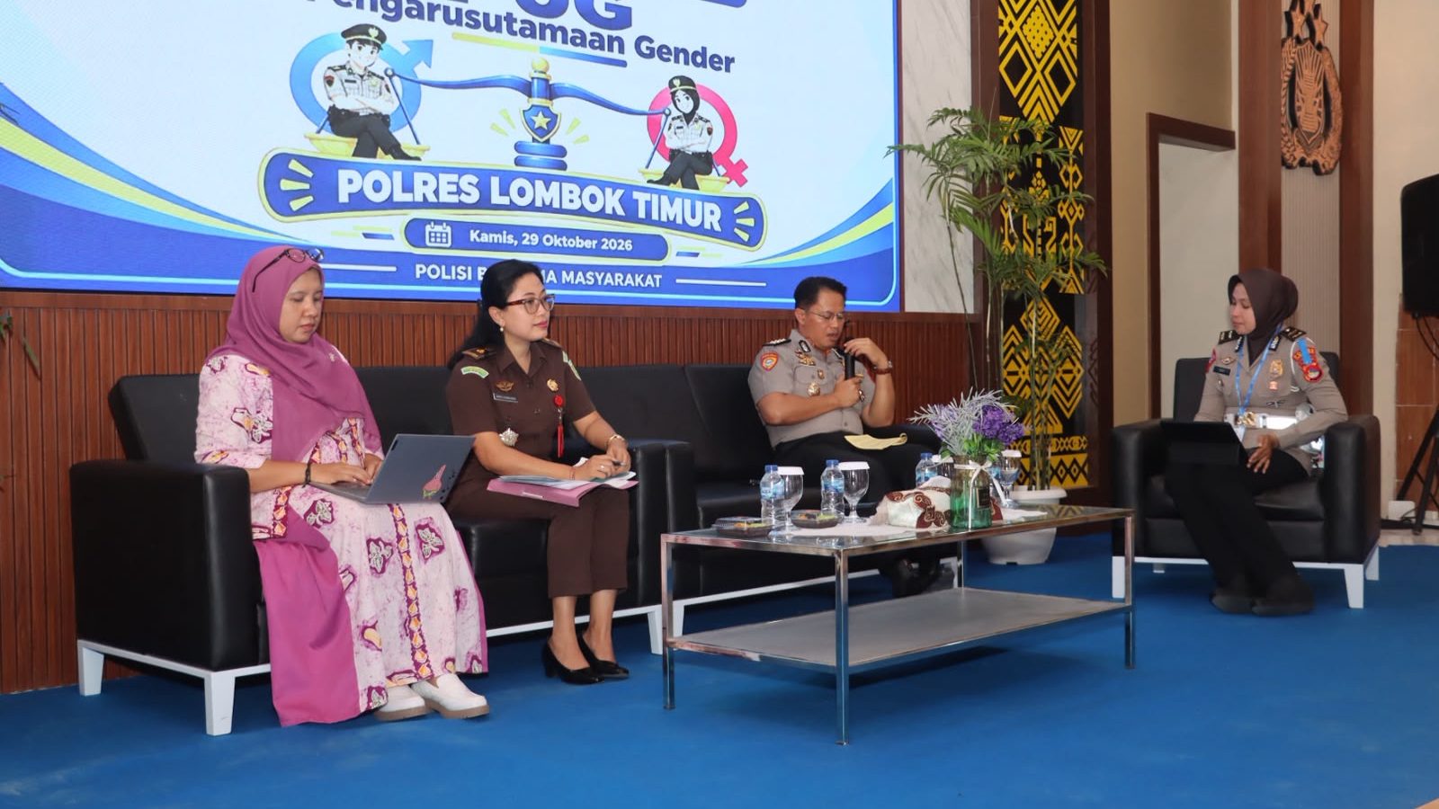 Karorena Polda NTB Tekankan Pengarusutamaan Gender Berbasis Kebutuhan