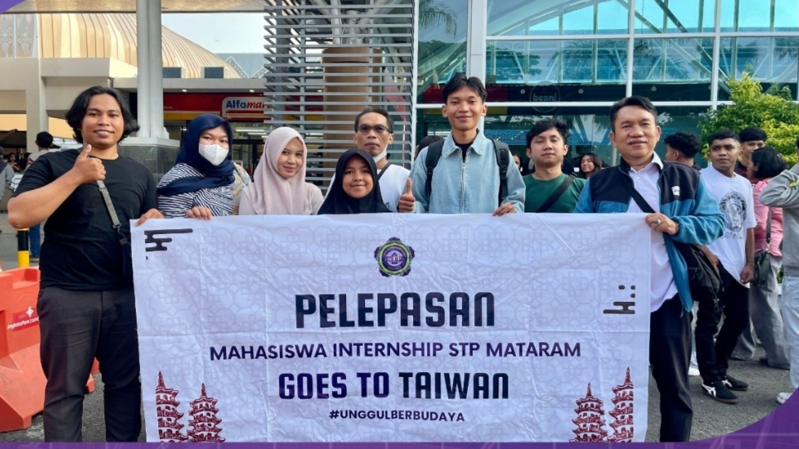 STP Mataram Lepas Mahasiswa Internship ke Taiwan