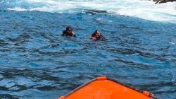 Tim SAR Gabungan Perluas Area Pencarian Pemancing yang Jatuh di Tebing Pantai Lancing